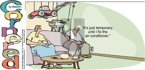 Cornered on Sunday July 16, 2000 Comic Strip