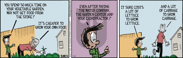Grand Avenue on Thursday July 2, 2020 Comic Strip
