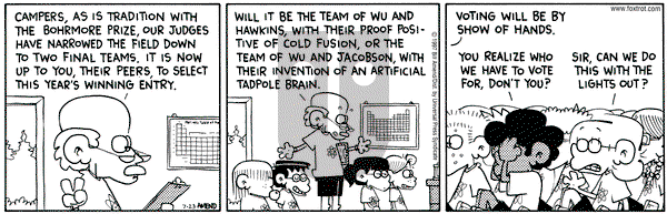 FoxTrot on Wednesday November 19, 1997 Comic Strip