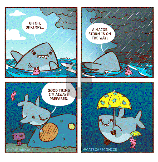 Cat's Cafe on Monday August 24, 2020 Comic Strip