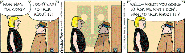 The Born Loser on Wednesday April 24, 2013 Comic Strip
