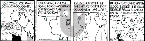 Drabble on Saturday April 17, 2004 Comic Strip
