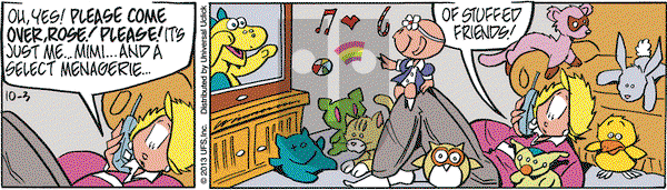 Rose is Rose on Thursday October 3, 2013 Comic Strip