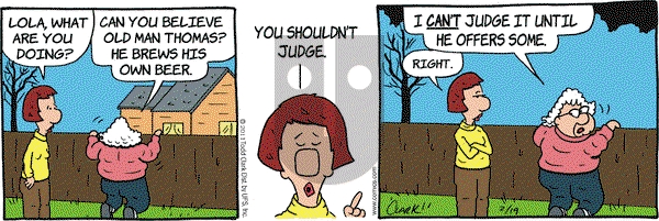 Lola on Saturday February 19, 2011 Comic Strip