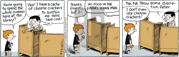 Cul de Sac on Wednesday July 9, 2014 Comic Strip
