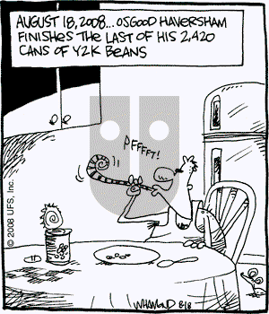 Reality Check on Monday August 18, 2008 Comic Strip