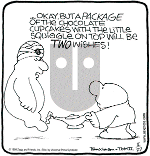 Ziggy on Friday August 27, 1999 Comic Strip