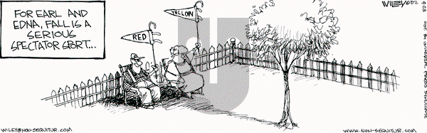 Non Sequitur on Monday September 23, 2002 Comic Strip