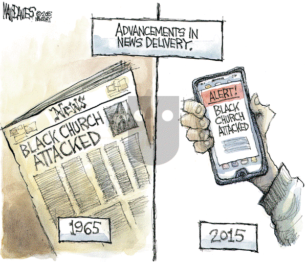Matt Davies on Friday June 19, 2015 Comic Strip