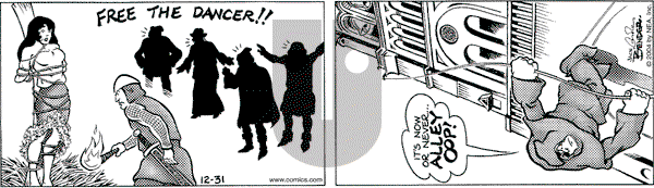Alley Oop on Friday December 31, 2004 Comic Strip
