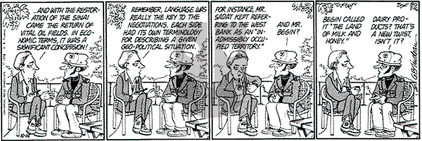 Doonesbury on Saturday October 14, 1978 Comic Strip