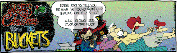 The Buckets on Wednesday December 25, 2019 Comic Strip