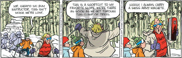 Cleats - Friday January 2, 2009 Comic Strip