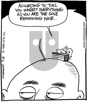 Reality Check on Wednesday July 8, 1998 Comic Strip