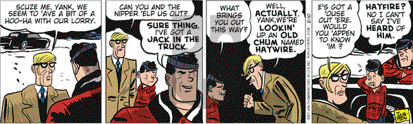 Rip Haywire on Thursday February 10, 2011 Comic Strip