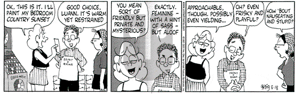 Luann on Monday August 18, 1997 Comic Strip