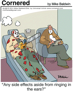 Cornered on Thursday October 30, 2014 Comic Strip
