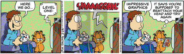 Garfield - Tuesday February 23, 2010 Comic Strip