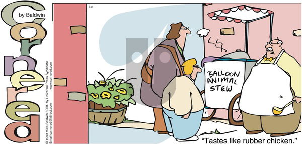 Cornered on Sunday May 23, 1999 Comic Strip