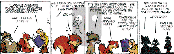 Over the Hedge on Wednesday November 14, 2012 Comic Strip