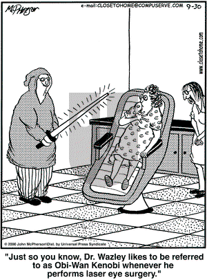 Close to Home on Saturday September 30, 2000 Comic Strip