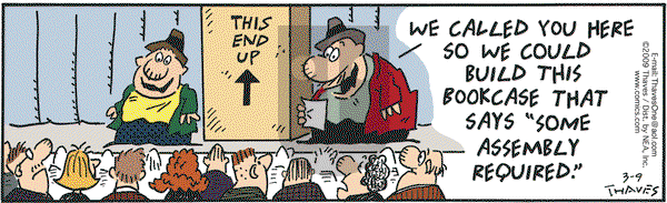 Frank and Ernest on Thursday July 30, 2009 Comic Strip