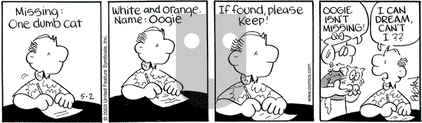 Drabble - Friday May 2, 2003 Comic Strip