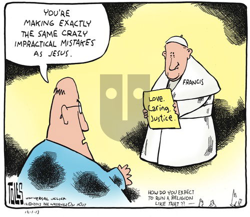 Tom Toles on Sunday December 1, 2013 Comic Strip