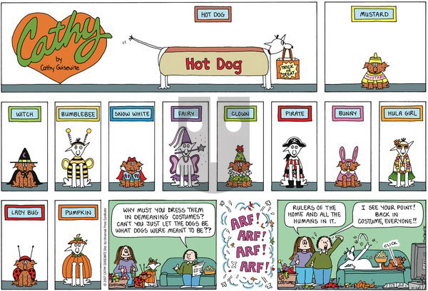 Cathy Classics on Sunday October 28, 2007 Comic Strip