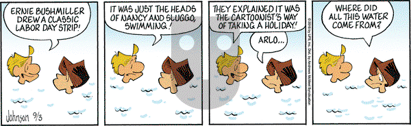 Arlo and Janis on Monday September 3, 2018 Comic Strip