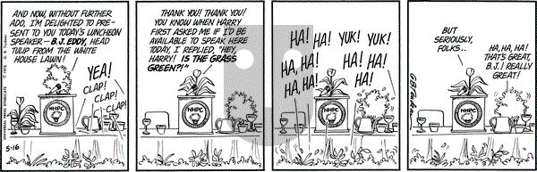 Doonesbury on Friday May 16, 1975 Comic Strip
