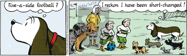 Fred Basset on Thursday July 12, 2018 Comic Strip