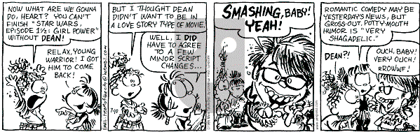 Heart of the City on Saturday July 10, 1999 Comic Strip