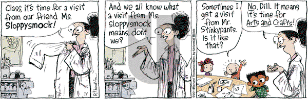 Cul de Sac on Tuesday November 15, 2011 Comic Strip