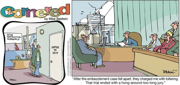 Cornered on Sunday September 15, 2019 Comic Strip