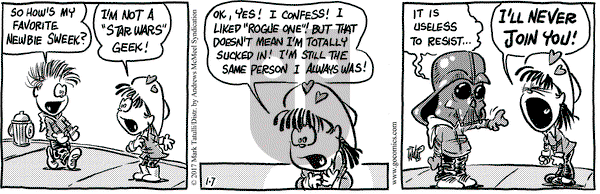 Heart of the City on Saturday January 7, 2017 Comic Strip