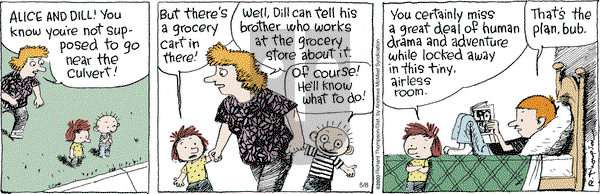 Cul de Sac on Wednesday May 8, 2019 Comic Strip