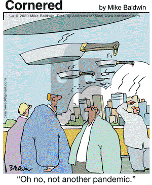 Cornered on Monday May 4, 2020 Comic Strip