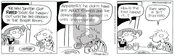 Soup to Nutz - Old on Tuesday January 6, 2004 Comic Strip