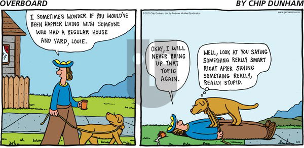 Overboard on Sunday August 8, 2021 Comic Strip