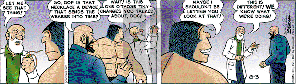 Alley Oop on Monday August 3, 2015 Comic Strip