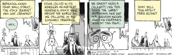 Non Sequitur on Saturday March 17, 2007 Comic Strip