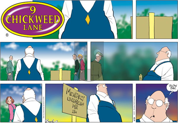 9 Chickweed Lane on Sunday June 26, 2011 Comic Strip