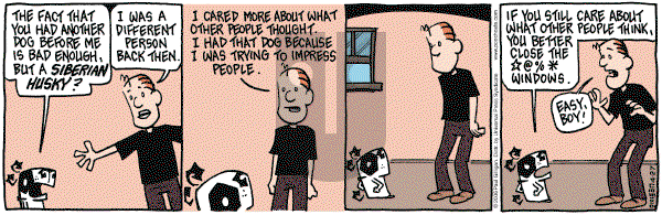 Pooch Cafe on Friday April 28, 2006 Comic Strip