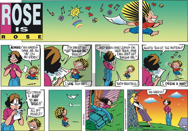Rose is Rose on Sunday April 21, 2019 Comic Strip
