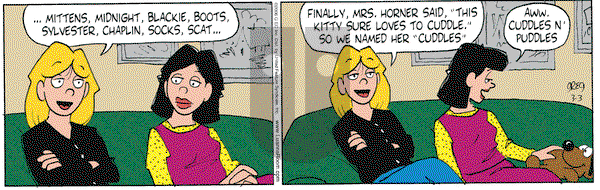 Luann on Friday March 3, 2006 Comic Strip