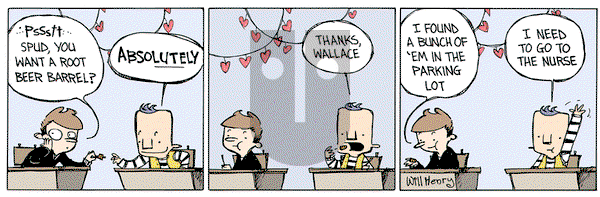 Wallace the Brave on Friday February 10, 2017 Comic Strip