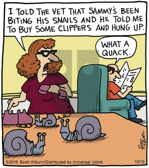 The Argyle Sweater on Saturday December 10, 2016 Comic Strip