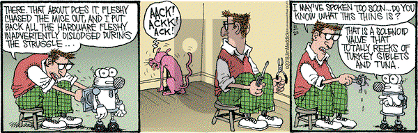 Monty on Tuesday November 20, 2018 Comic Strip