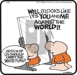 Ziggy on Monday August 28, 2017 Comic Strip
